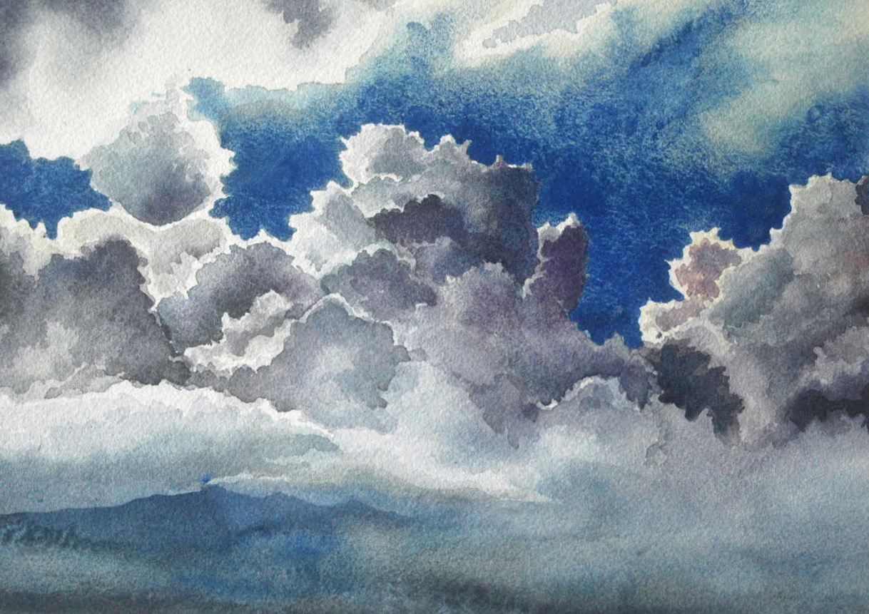 Cloud Studies Drawing On Nature for Balance Helen R. Klebesadel